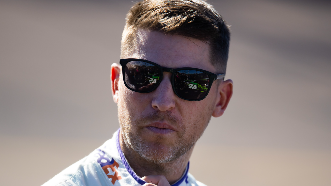 NASCAR Cup Series driver Denny Hamlin prior to the NASCAR Cup Series Championship race at Phoenix Raceway.