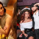 Meghan Markle (L) and Ayesha and Stephen Curry (R)