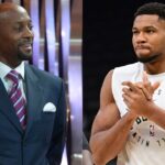 Alonzo Mourning and Giannis Antetokounmpo