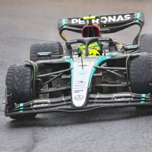 Lewis Hamilton (GBR) - Mercedes-AMG PETRONAS F1 Team - Mercedes W15 - Mercedes E Performance during the Formula 1 Lenovo Grande Premio de Sao Paulo 2024