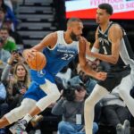 Rudy Gobert and Victor Wembanyama