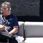 Michael Andretti (USA) Besitzer und Präsident Andretti Autosport während eines TV Interviews, FIA Formel E Weltmeisterschaft, Saison 10, Portland E- Prix, 28.06.2024 Oregon, USA