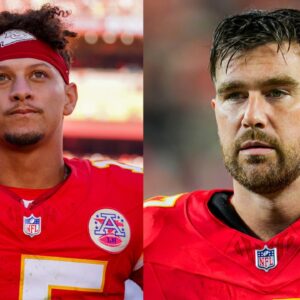 Patrick Mahomes and Travis Kelce