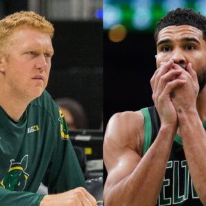 Brian Scalabrine and Jayson Tatum