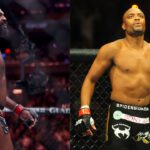 Jon Jones (L), Anderson Silva (R)