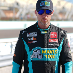 NASCAR Cup Series driver Denny Hamlin (11) during qualifying for the Straight Talk Wireless 400 at Homestead-Miami Speedway.