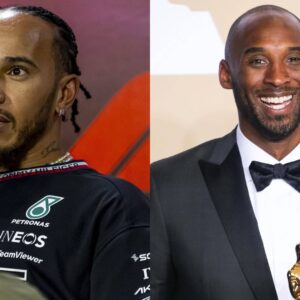 Lewis Hamilton (L) and Kobe Bryant (R)