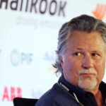 Michael Andretti (USA) Besitzer und Präsident Andretti Autosport während der FE Pressekonferenz, FIA Formel E Weltmeisterschaft, Saison 10, Portland E- Prix, 28.06.2024 Oregon