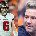 Baker Mayfield and Julian Edelman