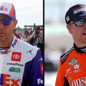Denny Hamlin and Brad Keselowski.