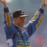 Michael Schumacher (Deutschland / Benetton-Ford) läßt sich feiern Motorsport Grand Prix Herren Großer Preis von Deutschland 1994