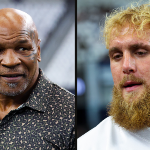 Mike Tyson and Jake Paul