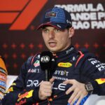 VERSTAPPEN Max (ned), Red Bull Racing RB20, portrait press conference, PK, Pressekonferenz during the Formula 1 Grande Premio de Sao Paulo 2024, 21th round of the 2024 Formula One World Championship
