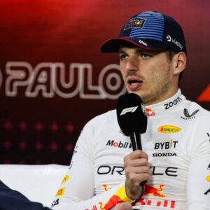 VERSTAPPEN Max (ned), Red Bull Racing RB20, portrait press conference, during the Formula 1 Grande Premio de Sao Paulo 2024