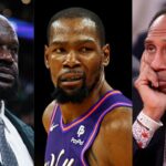 Shaquille O'Neal, Kevin Durant, and Stephen A. Smith