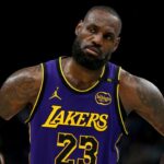 Lakers forward LeBron James