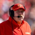 Kansas City Chiefs head coach Andy Reid before the game against the San Francisco 49ers at Levi's Stadium.