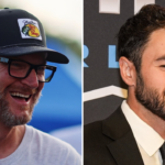 (L-R) Dale Earnhardt Jr. and Chase Elliott