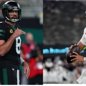 Aaron Rodgers and CJ Stroud