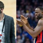 Mike Dunleavy Jr (L), Draymond Green (R)