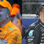 Zak Brown (L) and Ron Dennis (R)