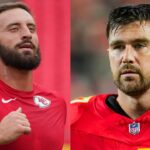 Noah Gray and Travis Kelce