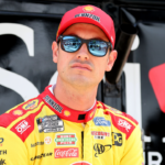 NASCAR Cup Series driver Joey Logano (22) during qualifying for the Brickyard 400 at Indianapolis Motor Speedway.