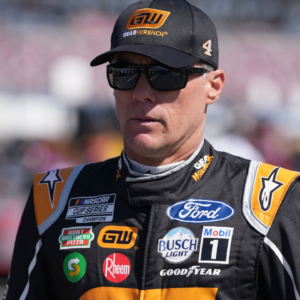 NASCAR Cup Series driver Kevin Harvick(4) walks down pit road during qualifying for the GEICO 500 at Talladega Superspeedway.