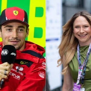Charles Leclerc(L), Ruth Buscombe(R)