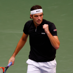 Taylor Fritz (USA) and Jannik Sinner (ITA) (not pictured) play in the men’s singles final of the 2024 U.S. Open tennis tournament