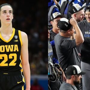 Caitlin Clark (L) and Dodgers Star Shohei Ohtani (R)