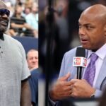 Shaquille O'Neal (L), Charles Barkley (R).