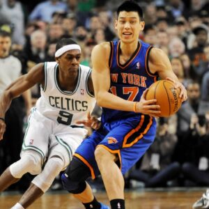 Rajon Rondo and Jeremy Lin