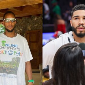Evan Turner (L) and Jayson Tatum (R)