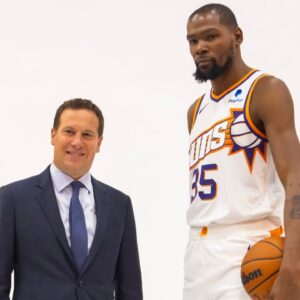 Mat Ishbia and Kevin Durant