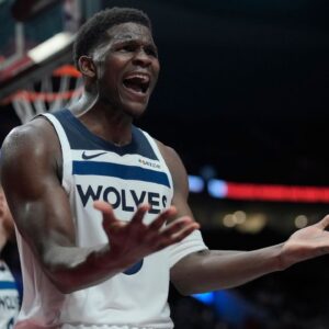 Timberwolves guard Anthony Edwards