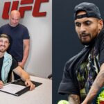 Logan Paul (L) and Nick Kyrgios (R) share a great bond