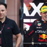 Felipe Massa (L) and Max Verstappen (R)