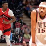 RJ Barett (L) and Vince Carter (R)