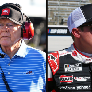 Joe Gibbs and Christopher Bell.
