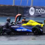 Formula 1, Brazilian Grand Prix 2024 emspor, v l Franco Colapinto Williams Racing starting number 43 crashes his car accident Sao Paulo