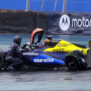 Formula 1, Brazilian Grand Prix 2024 emspor, v l Franco Colapinto Williams Racing starting number 43 crashes his car accident Sao Paulo