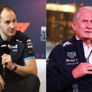 Oliver Oakes(L), Helmut Marko(R)