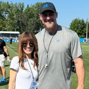 Holly Campbell and Dan Campbell
