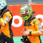 02.11.2024, Autodromo Jose Carlos Pace, Interlagos, FORMULA 1 LENOVO GRANDE PREMIO DE SAO PAULO 2024 , im Bild Lando Norris (GBR), McLaren F1 Team, Oscar Piastri (AUS)