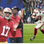 Brandon Allen and Daniel Jones