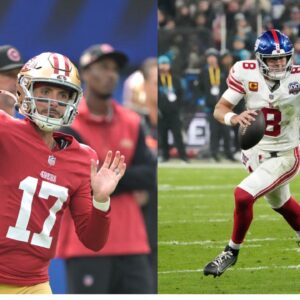 Brandon Allen and Daniel Jones