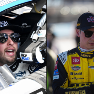 Chase Briscoe (L) and Christopher Bell (R).