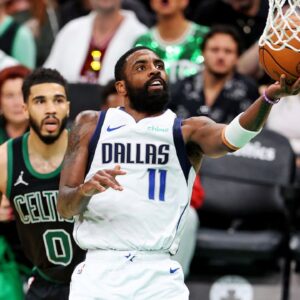 Jayson Tatum and Kyrie Irving