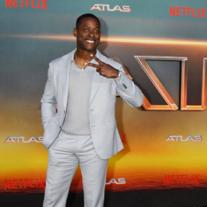 Sterling K. Brown attends the Premiere For Netflix s Atlas at The Egyptian Theatre Hollywood on May 20, 2024 in Los Angeles, California.